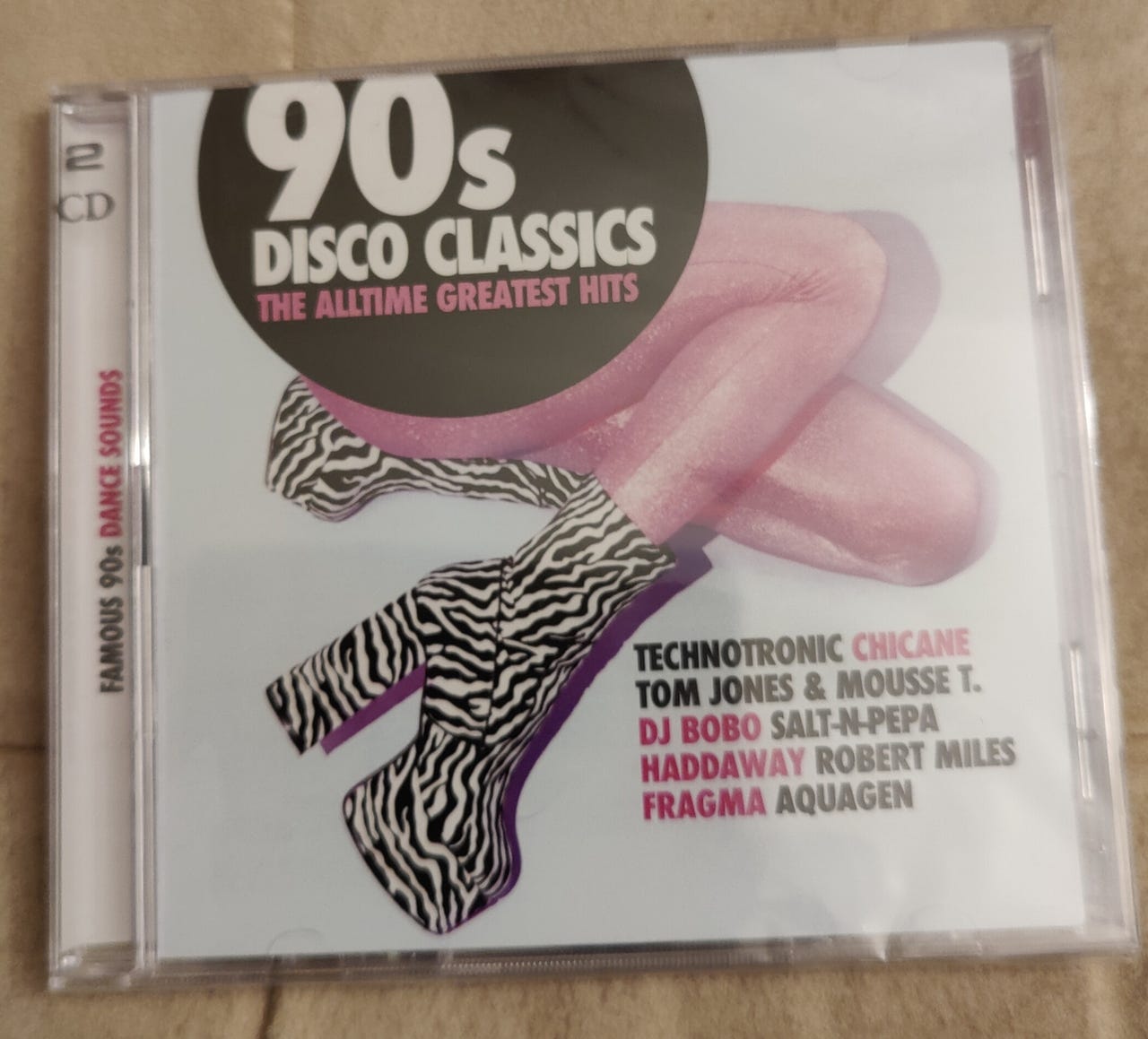 CD 90's Disco Classics The Alltime Greatest Hits 2CD