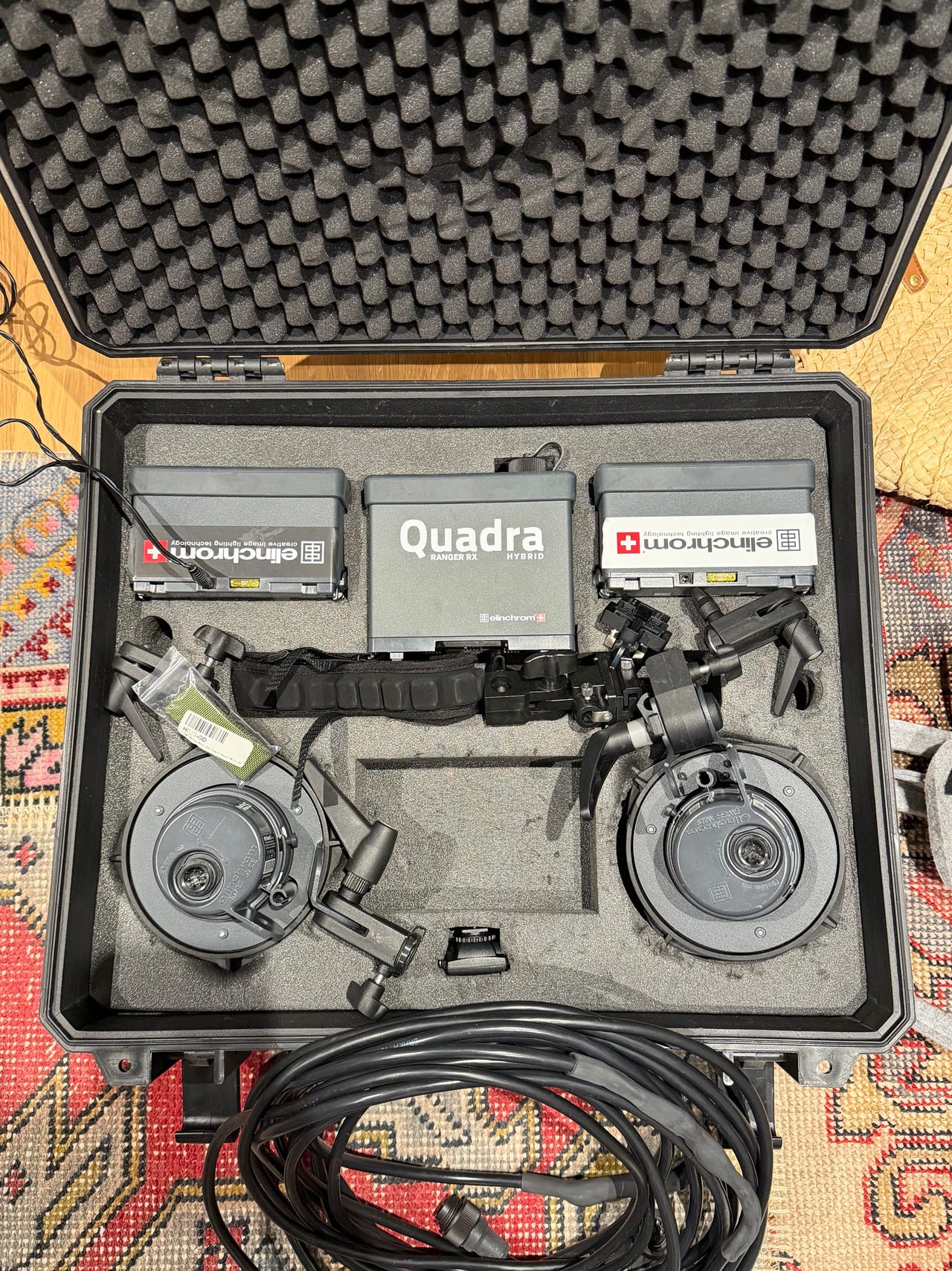 Today is a big day. I'm going to pick up my renovated battery for the Elinchrom Quadra Ranger RX Hybrid kit. An electric bike battery guy did the work putting in new