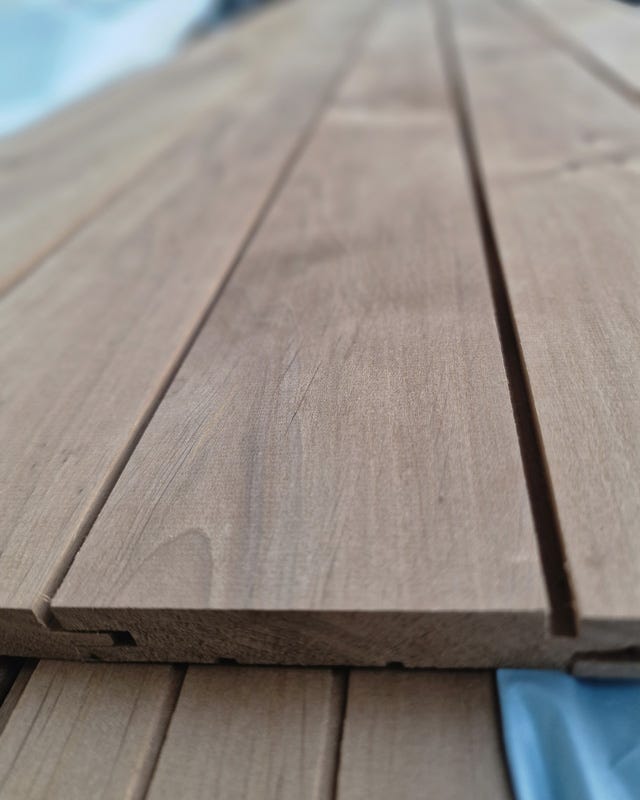 Saunapaneeli Thermory Leppä 15x90 STS LÄMPÖKÄSITELTY B (2,25 €/m)