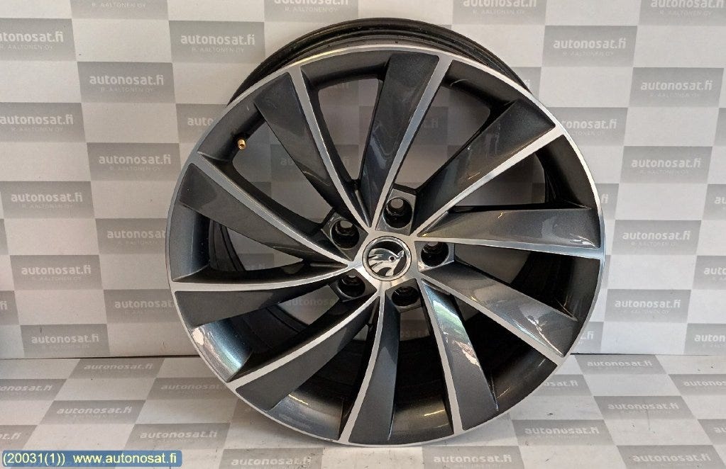 Skoda Superb alkuperäinen alumiinivanne 8 X 18 ET44