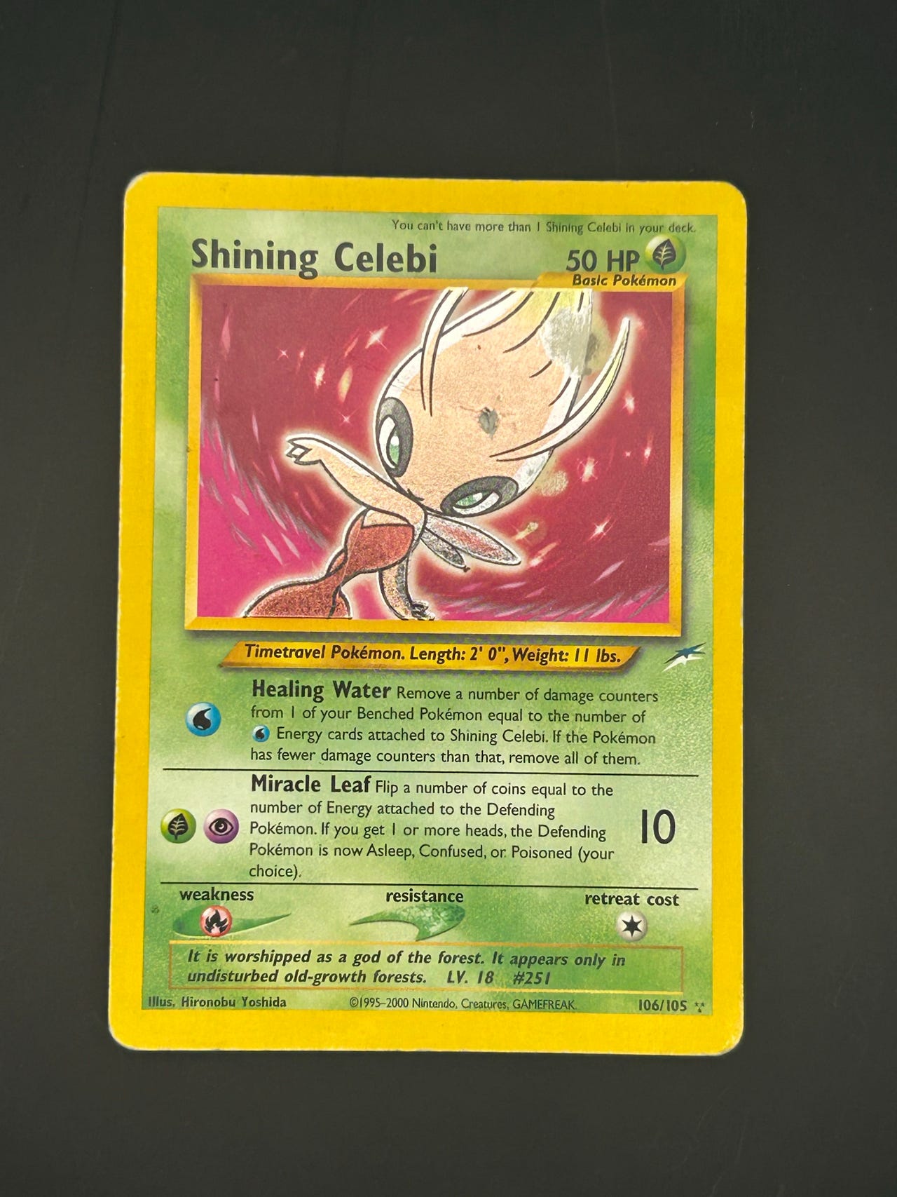 Pokemon Shining Celebi 106 | Tori