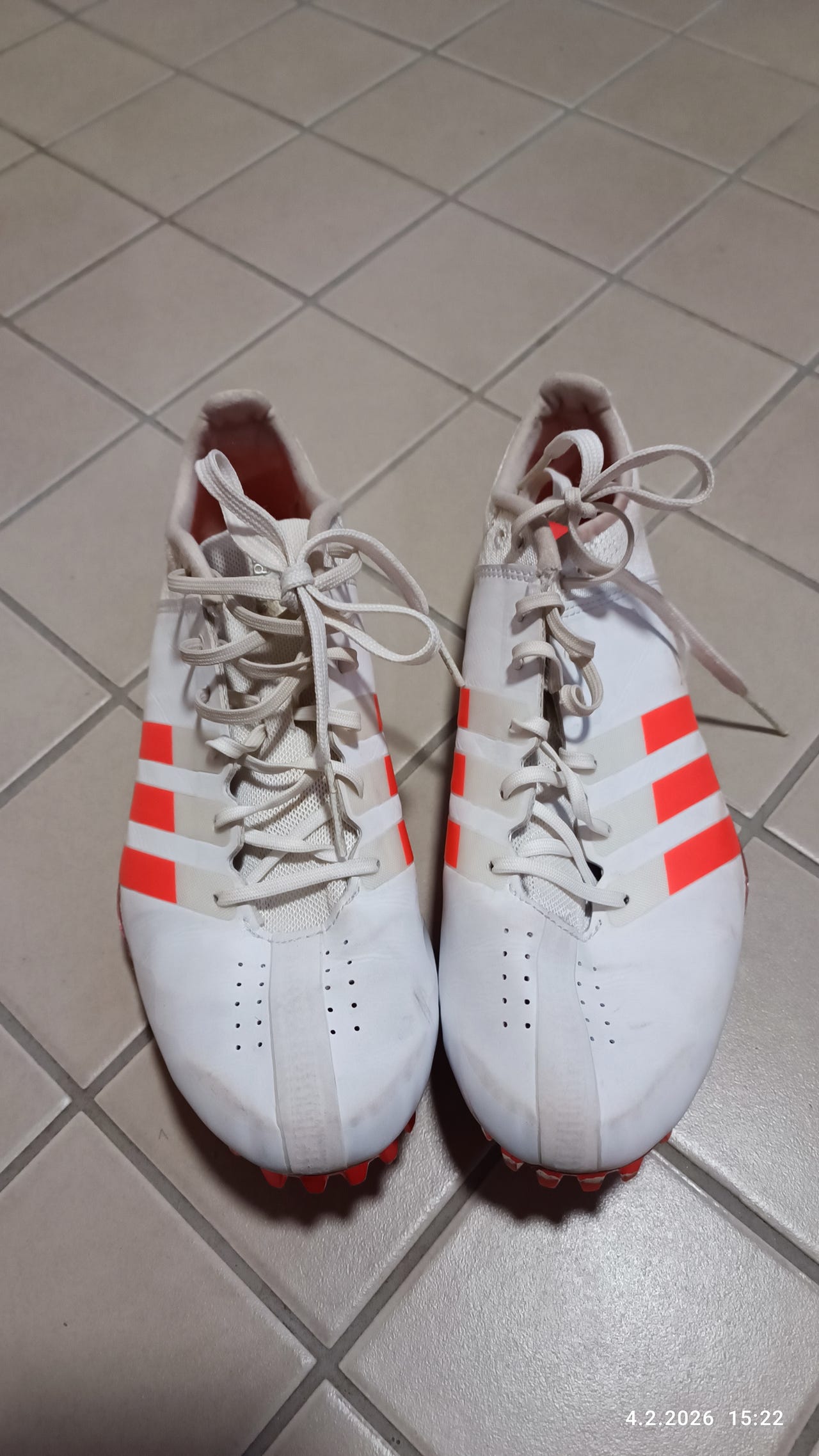 Pikajuoksu piikkarit 40 Adidas