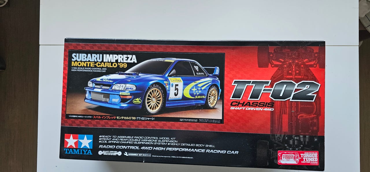 Tamiya Subaru Impreza Monte -Carlo '99 TT-02 | Tori