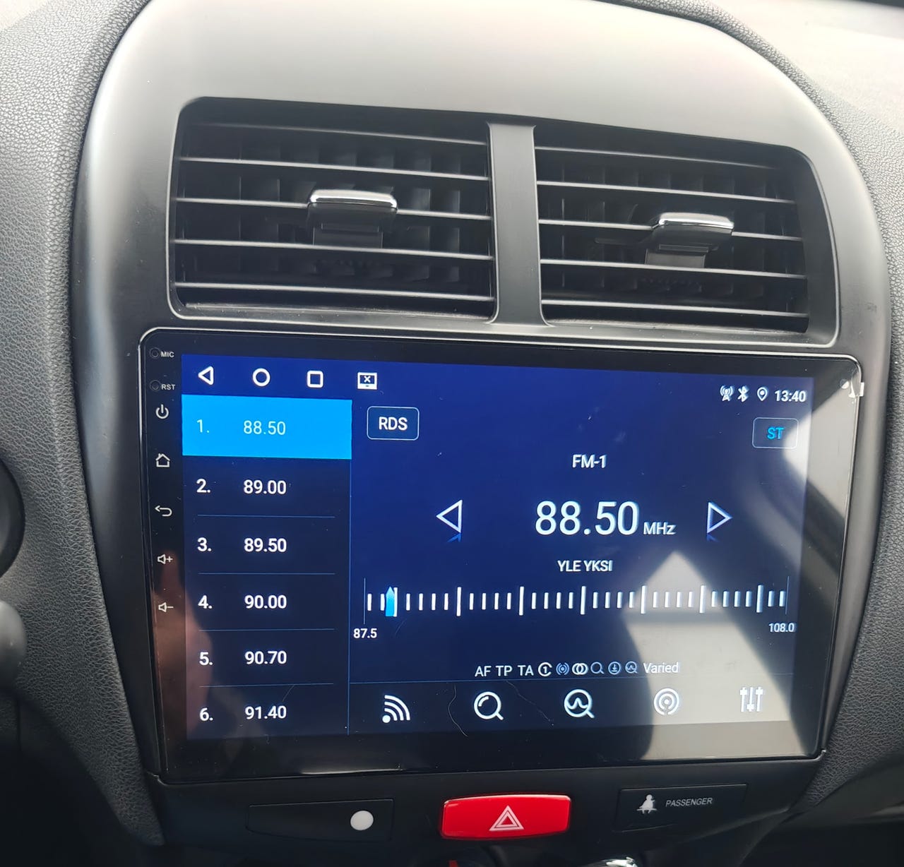 Mitsubishi ASX Android