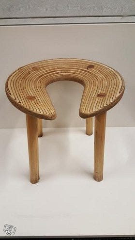 O: Vanhoja jakkaroita