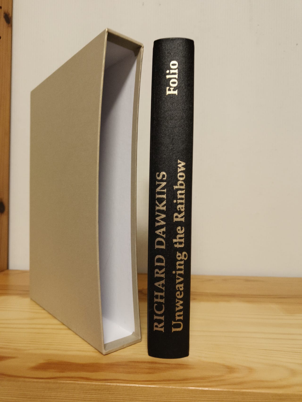 Richard Dawkins Unweaving the Rainbow kirja Folio Society 2009 ...