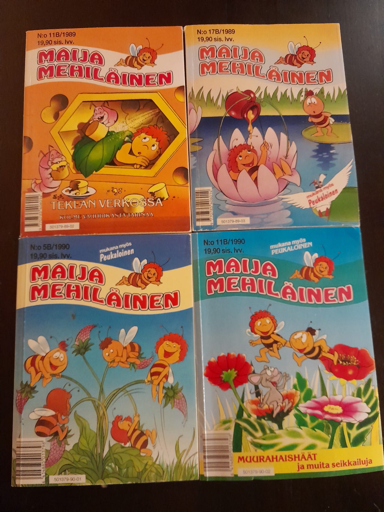 Maija Mehiläinen sarjakuvakirjoja