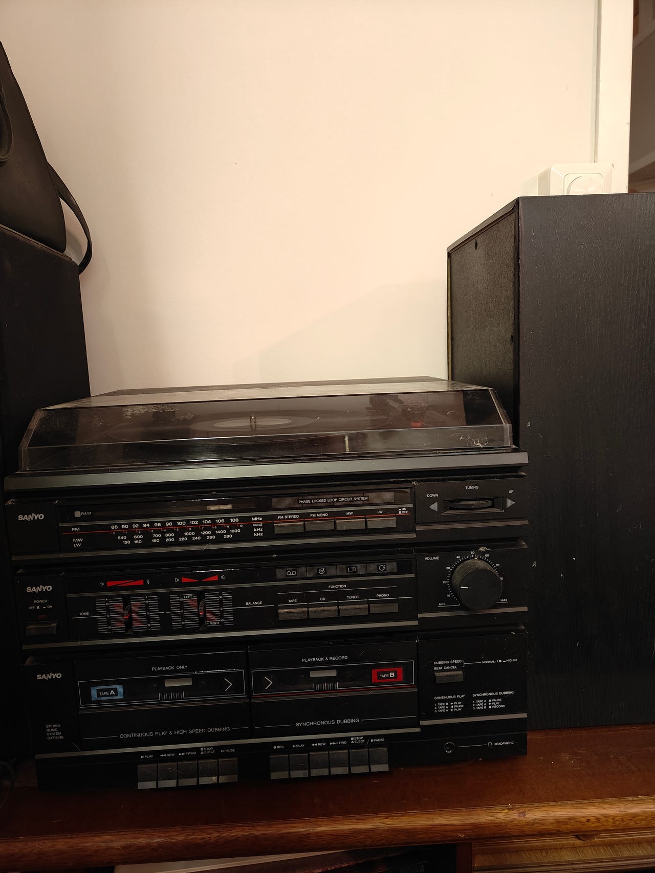 Sanyo SX-330BW 3-way hifi-kaiutinjärjestelmä | Tori