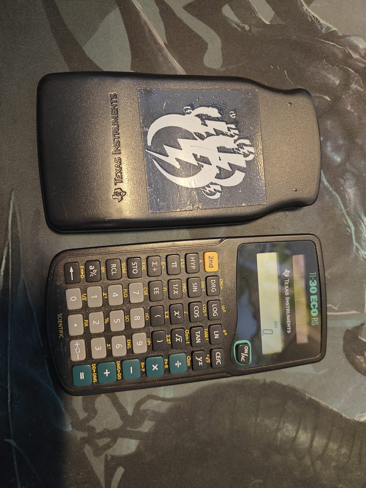Laskin texas instruments TI-30 ECO RS aurinkokennolla | Tori