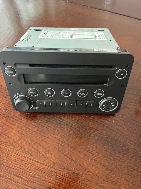 Alfa Romeo Brera Radio/CD/DVD/GPS-pääyksikkö ALFA939CDSB05