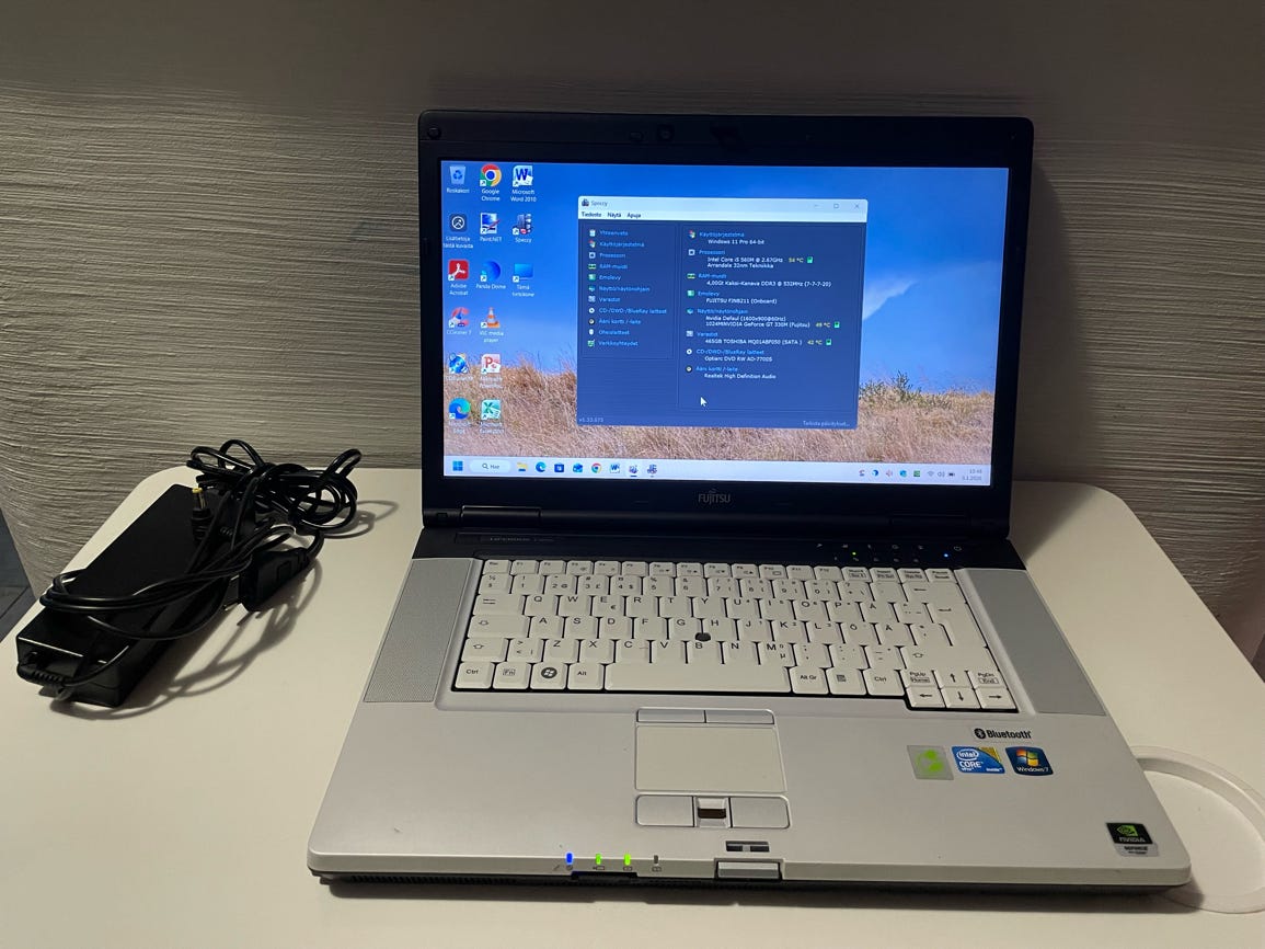 Fujitsu Lifebook E780 – jämäkkä yrityskannettava | Tori