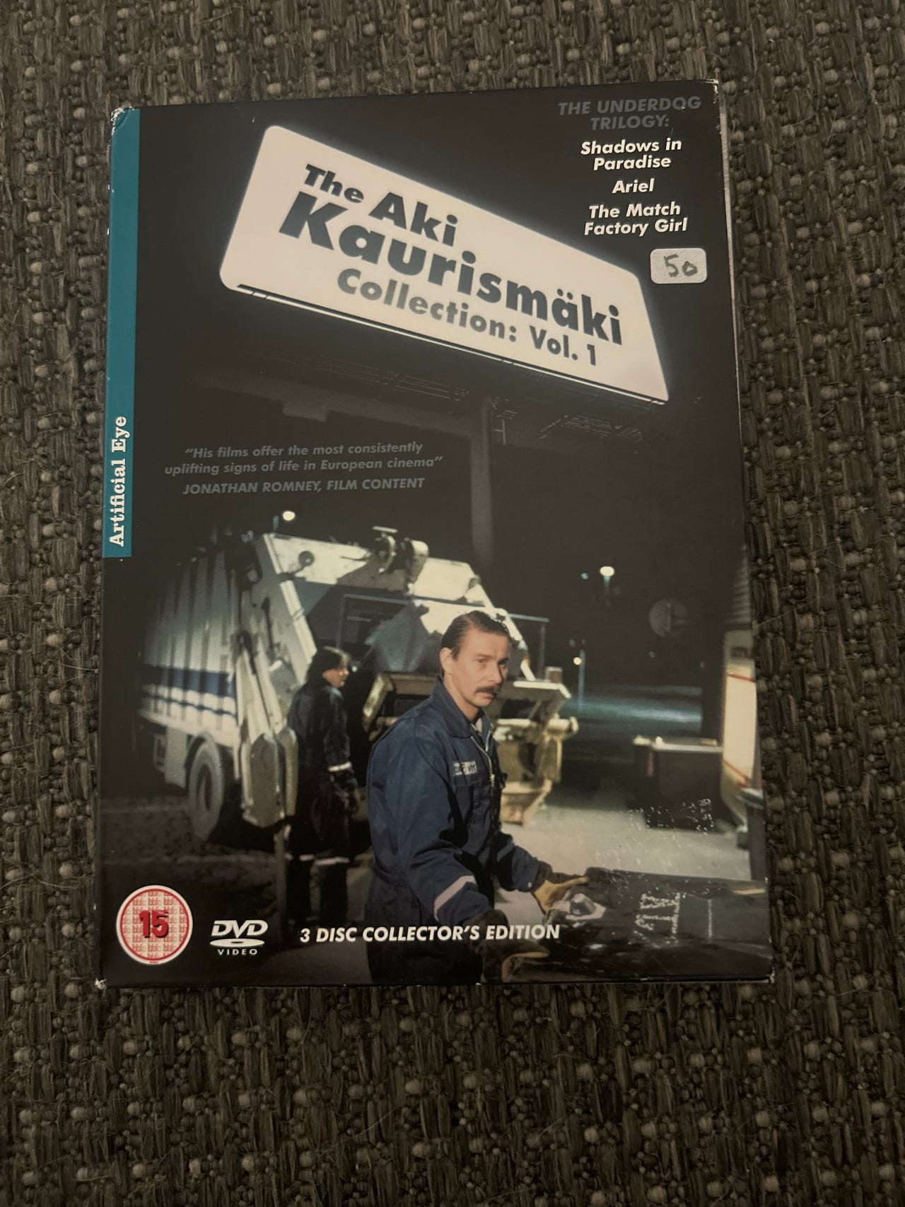 DVD Aki Kaurismaki The Collection Vol.1 3枚組