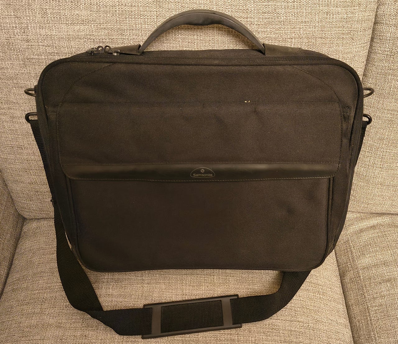 Samsonite olkalaukku kangas unisex