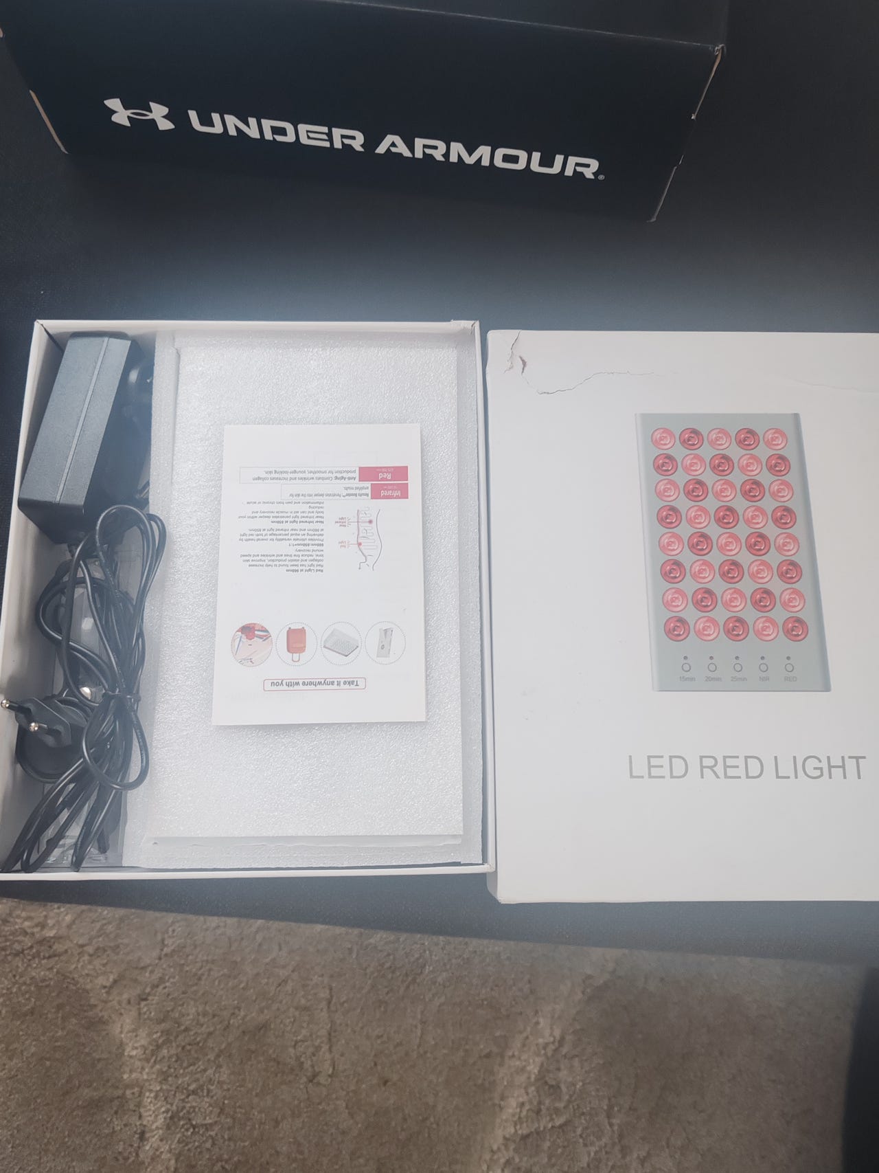 200w(puna valohoito)