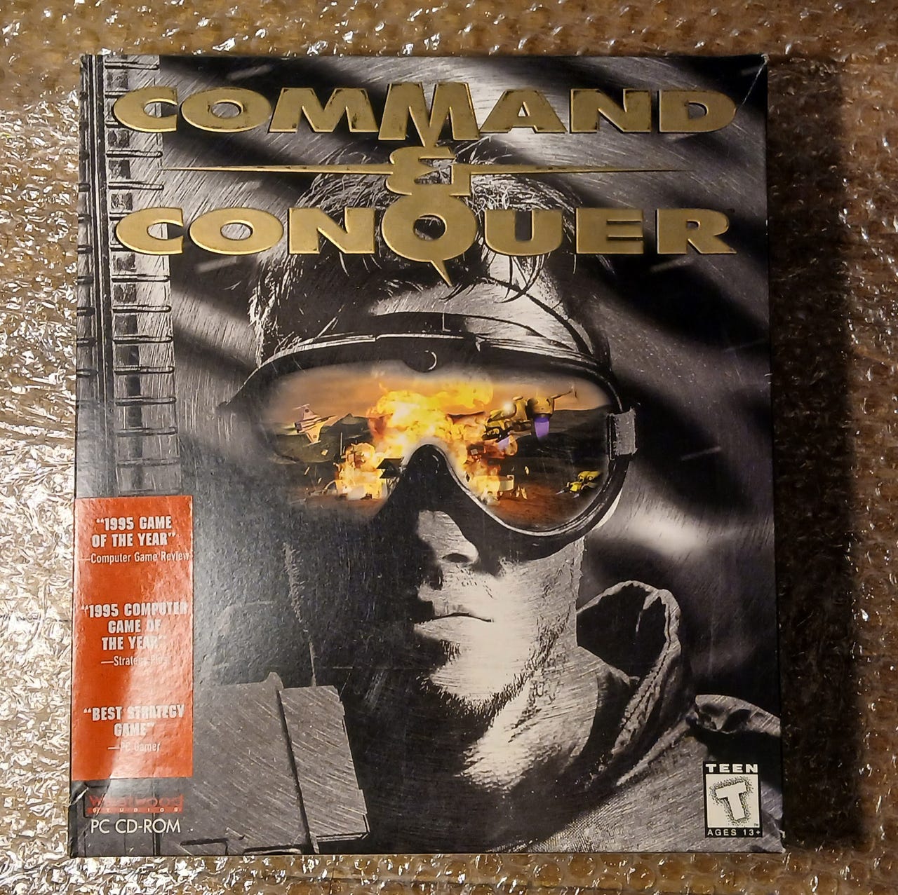 Command & Conquer 1995 Big Box PC CD-ROM GOTY Westwood Complete