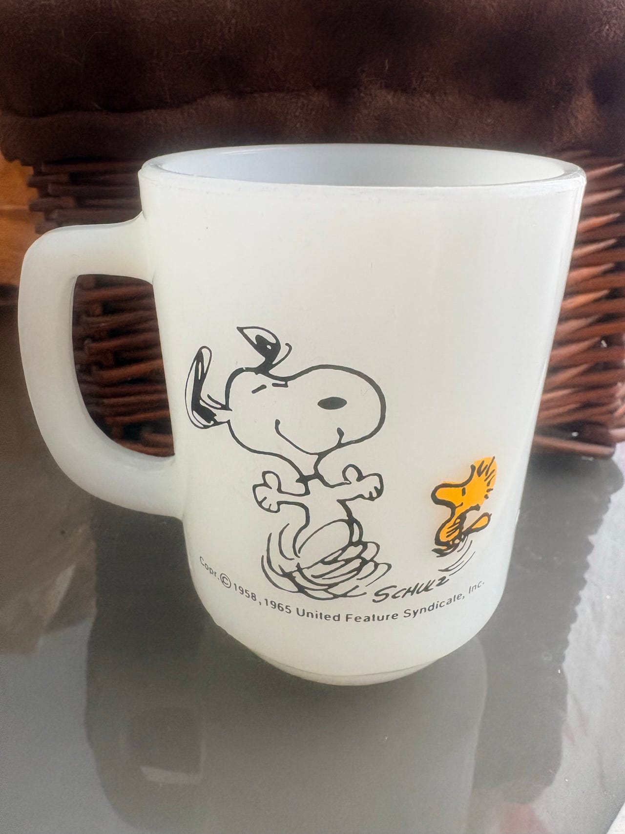 Vintage Snoopy muki