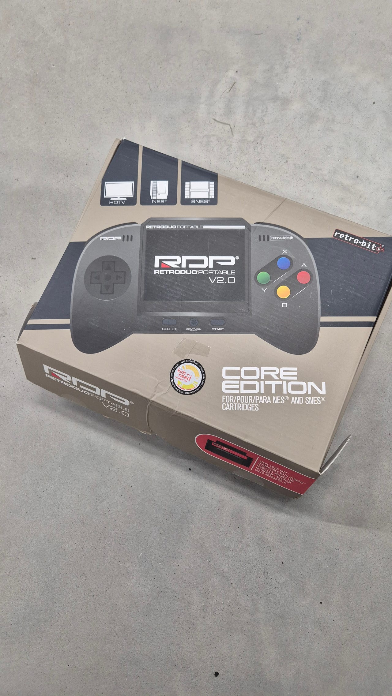 Retro-Bit RDP RetroDuo Portable V2.0 pelikonsoli | Tori