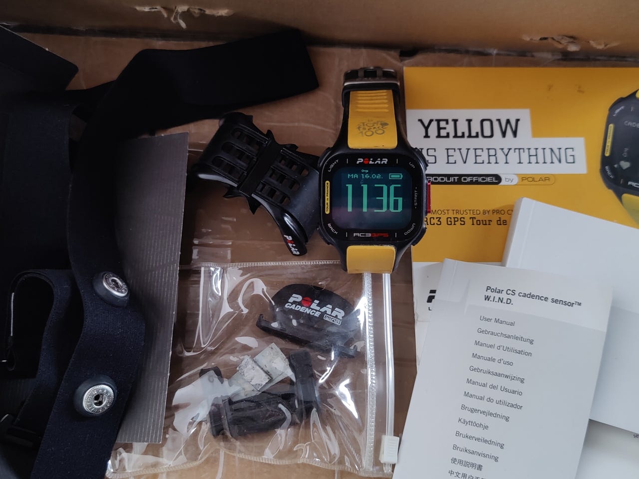 Polar RC3 GPS Tour de France Edition -urheilukello | Tori