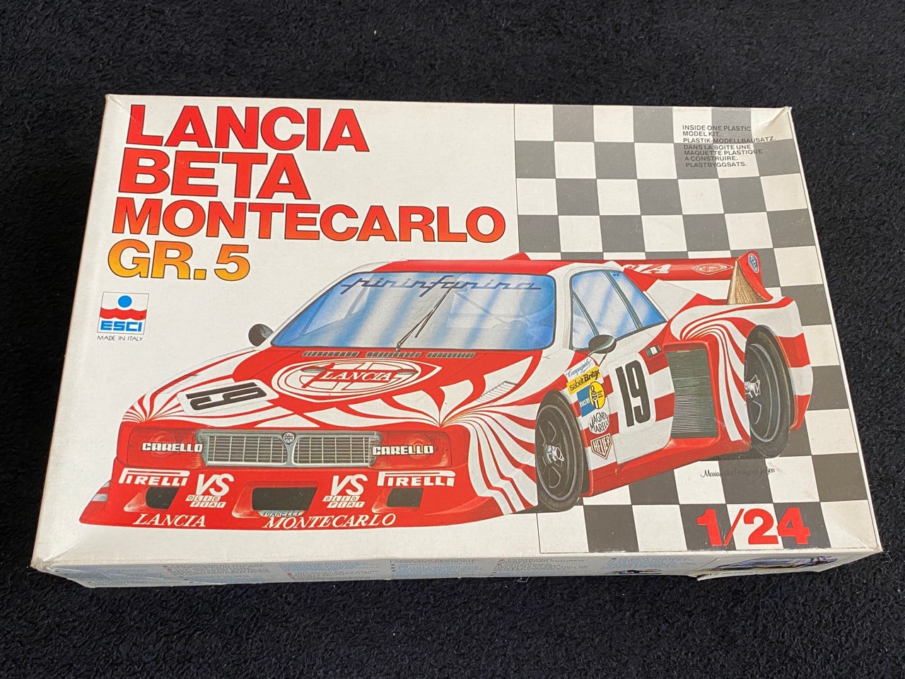 Lancia Beta Montecarlo Gr.5 Esci 1/24 rakennussarja