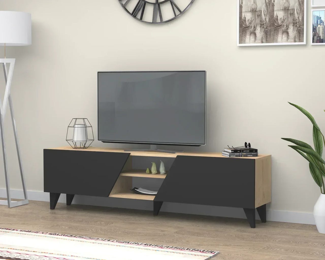 Tv-taso Asos    ( 180x35 cm)( Uusi-New)( Toimitus on mahdollista