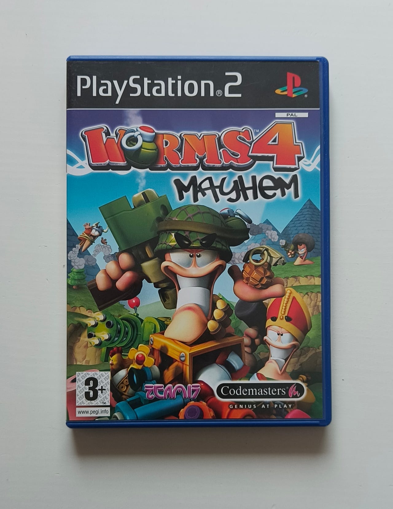 Jeu Worms Mayhem 4 Pour PlayStation 2 (PS2 Slim) - Bon état