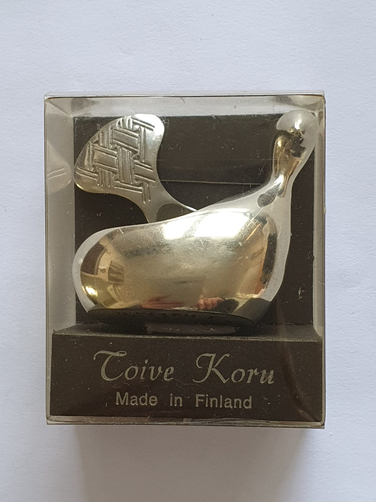 Toivekoru, uusi suolakko + lusikka, Made in Finland