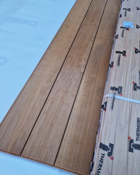 Saunapaneeli Haapa Lämpökäsitelty 15x120 STS PP A-laatu! 3,99 €/m