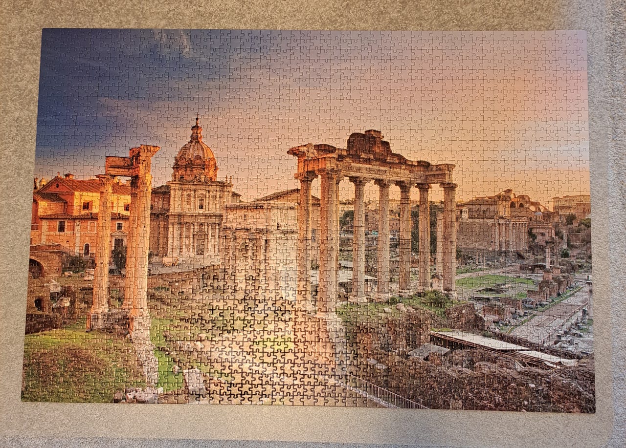 Palapeli Forum Romanum, 2000 palaa