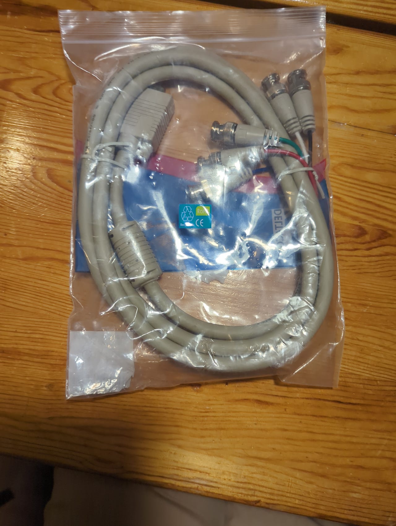 High Quality Monitor Cable HD 15M, 5xBNC 2m