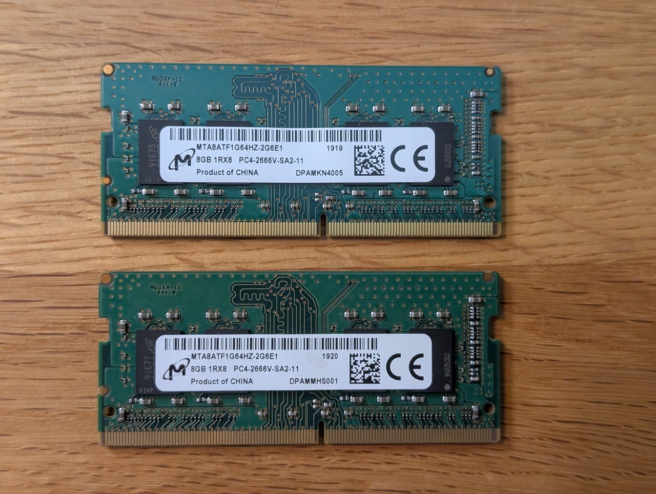 Micron 16GB (2x8GB) 1Rx8 DDR4 2666MHz SO-DIMM Kit – OEM-Laatu | Tori