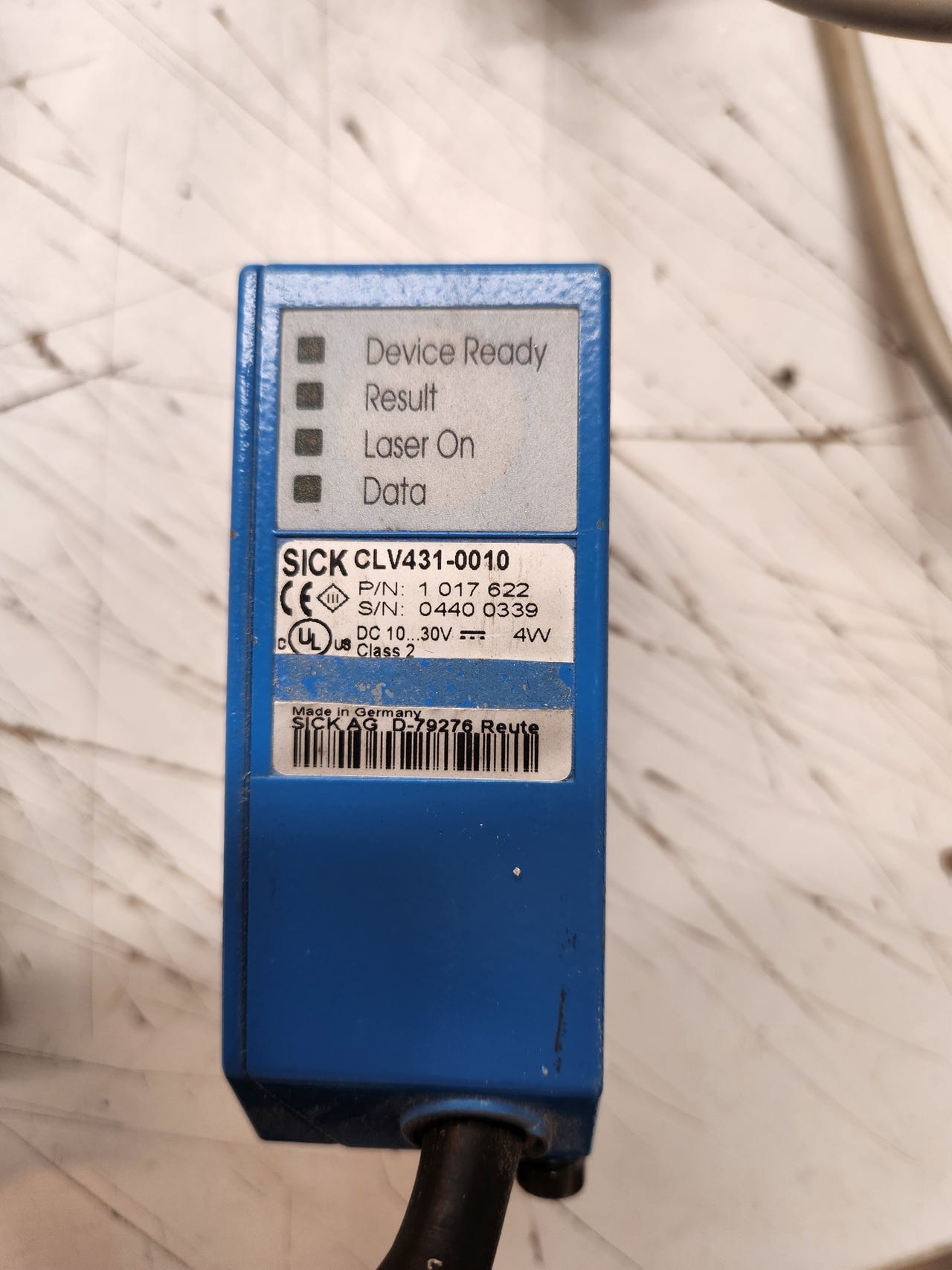 Sick CLV431-0010 Viivakoodinlukija