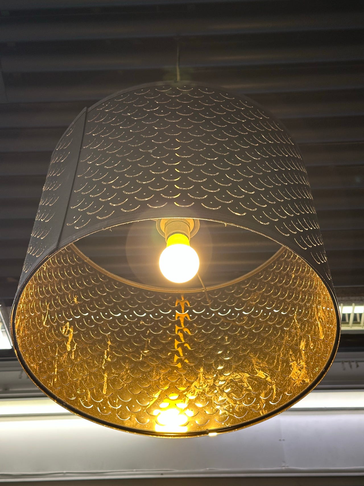 IKEA NYMÖ Lampunvarjostin, musta/messinginvärinen, 44 cm 2x 45€