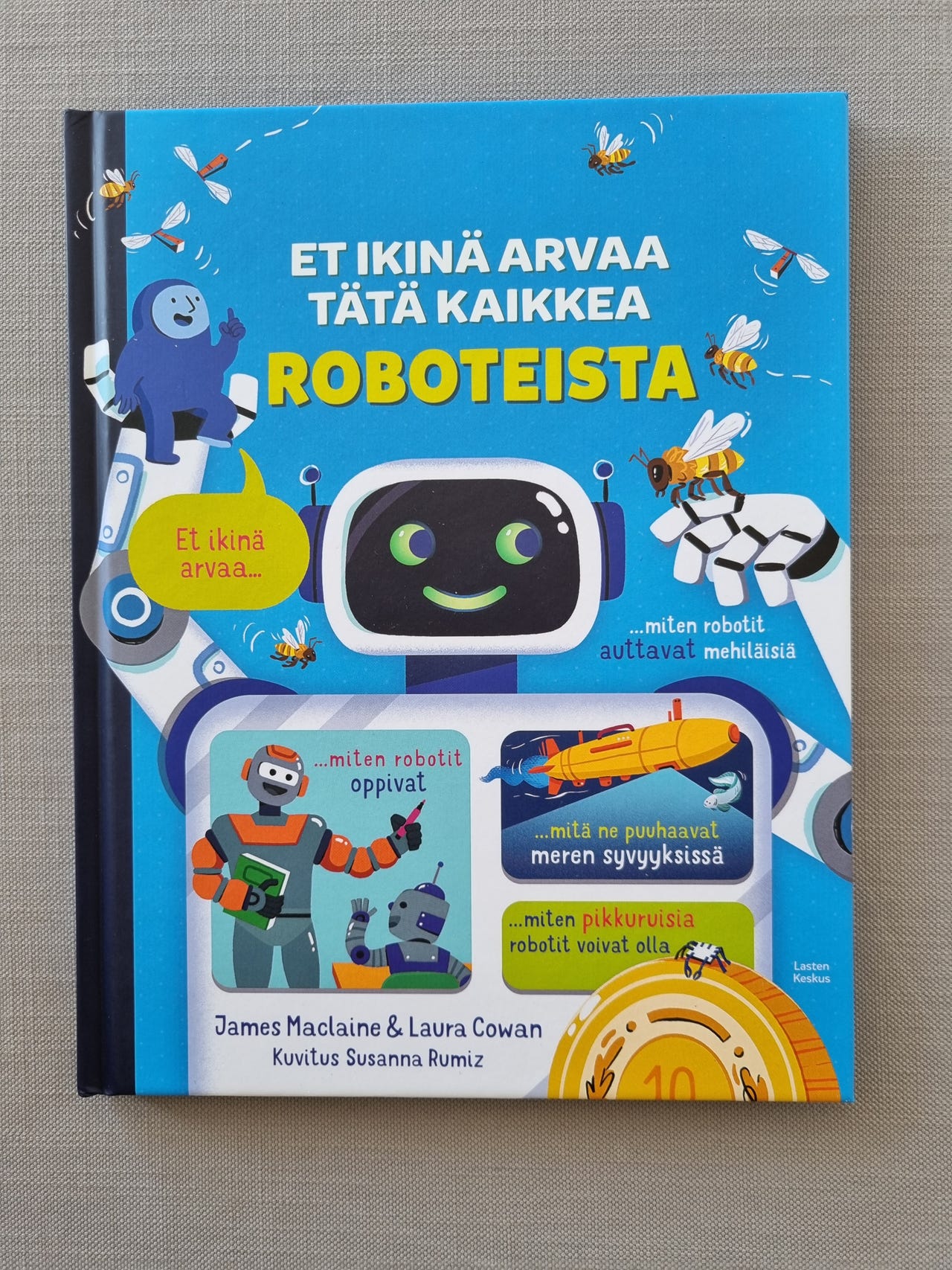 UUSI kirja: Et ikinä arvaa tätä kaikkea roboteista
