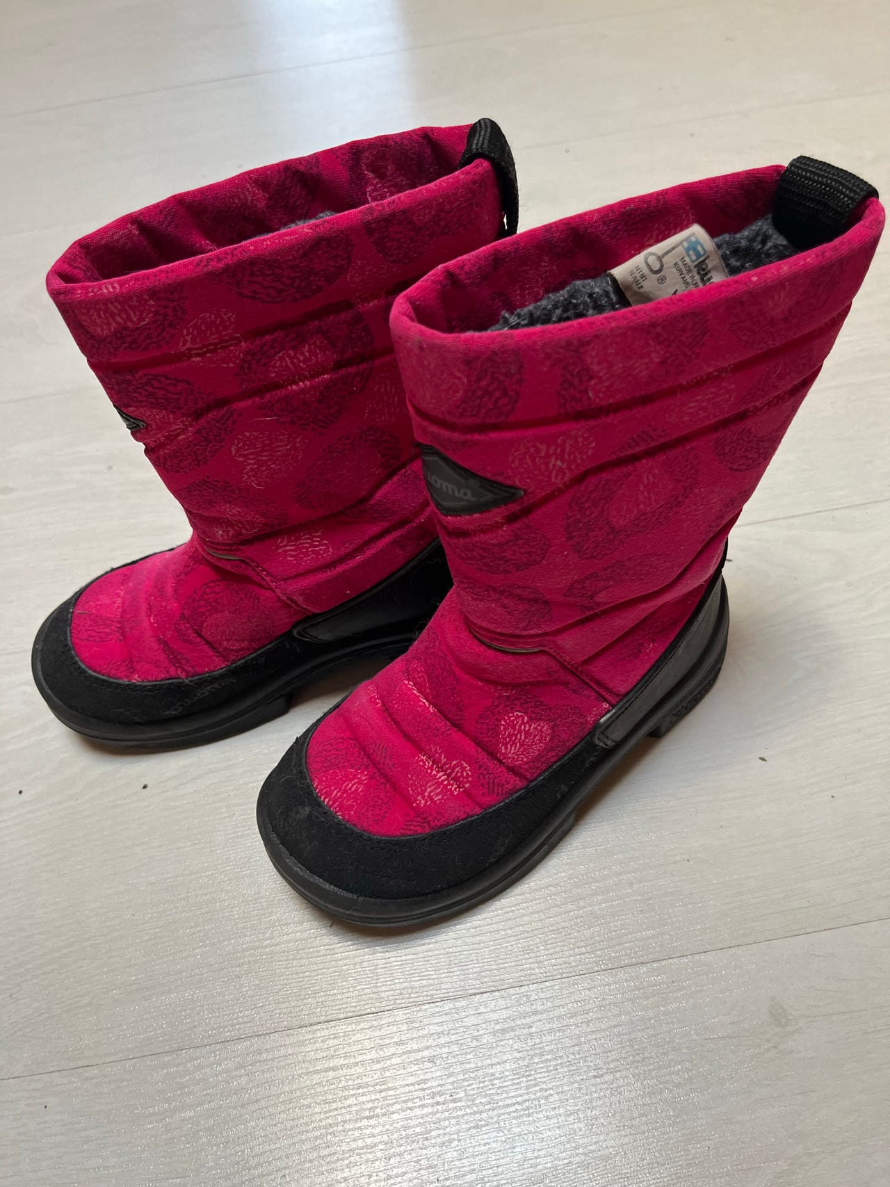 Kuoma lasten talvikengät koko 30 punainen unisex
