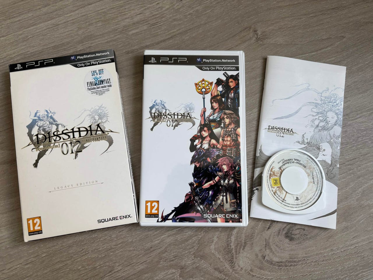 Jeu PSP Dissidia 012 Final Fantasy - Édition Legacy, Très Bon état