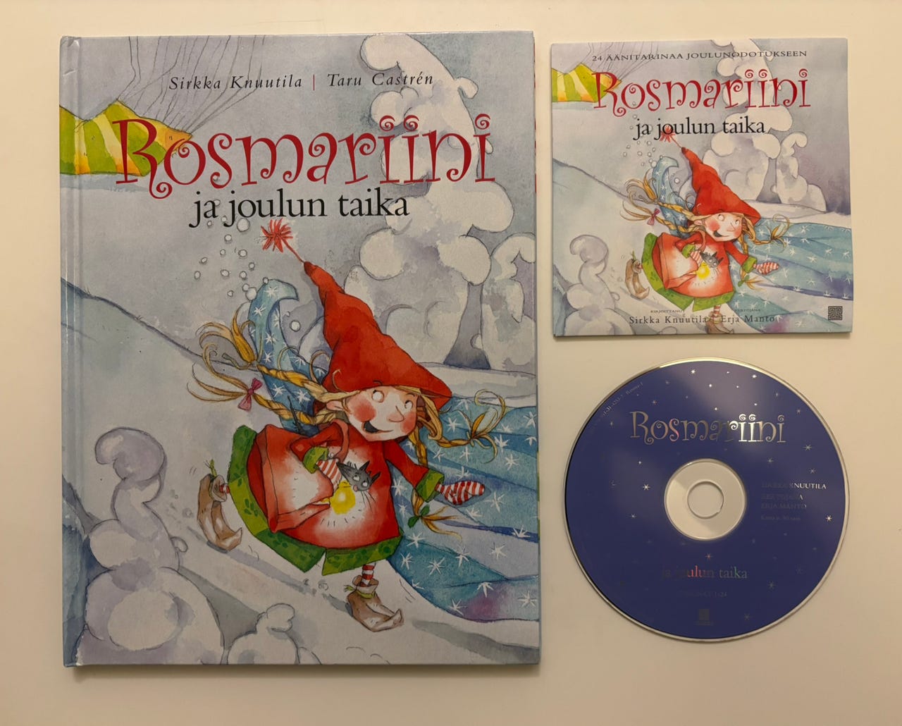 Rosmariini ja joulun taika + CD