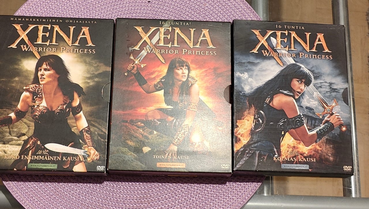 Xena kaudet 1-3