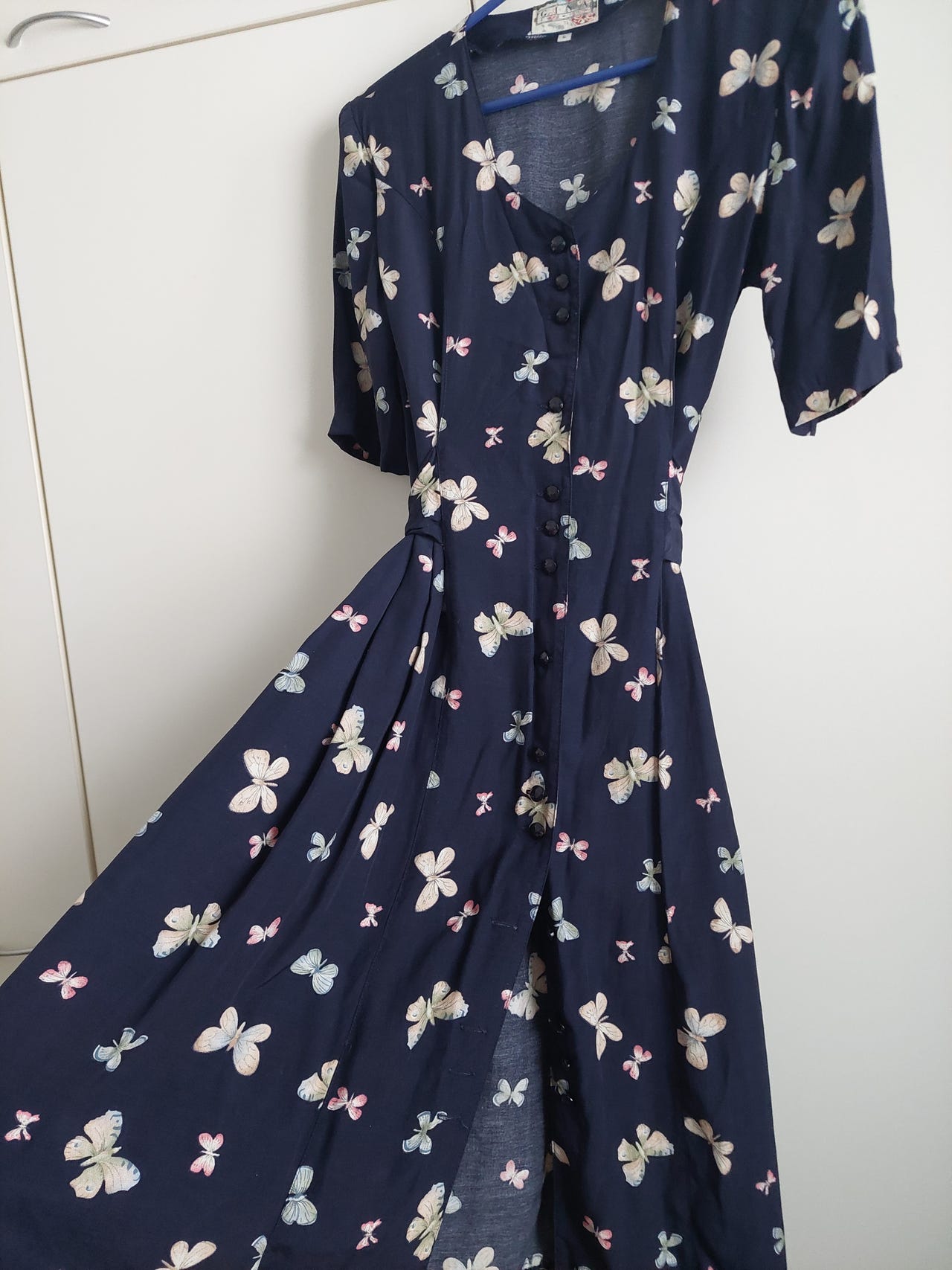 Vintage perhosmekko