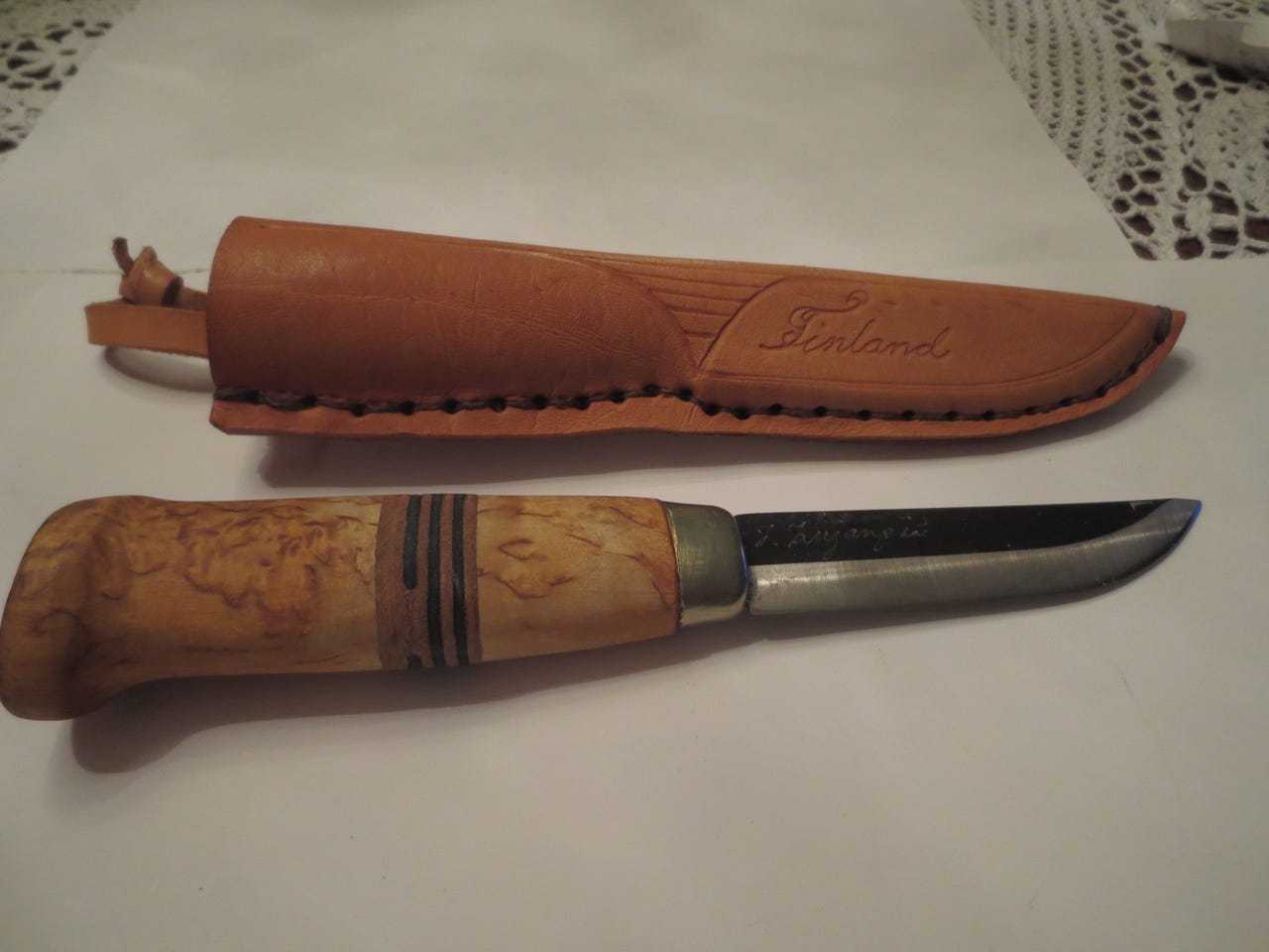 Puukko - Tuppi, Finland, signeerattu