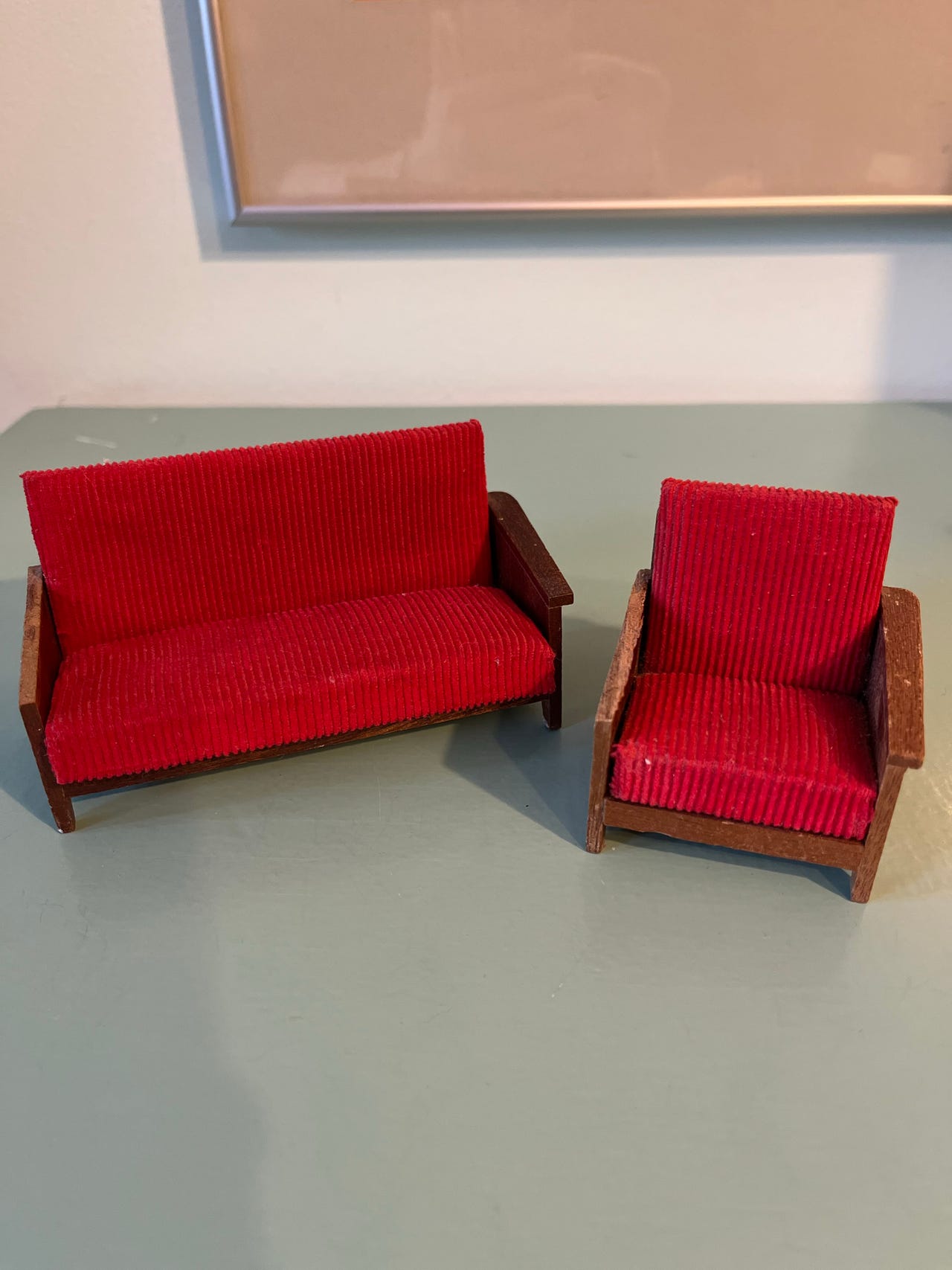 Lundby sohva ja nojatuoli, puuttuu