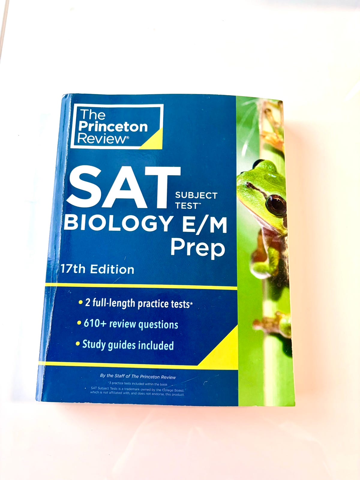 SAT Biology E/M Prep oppikirja