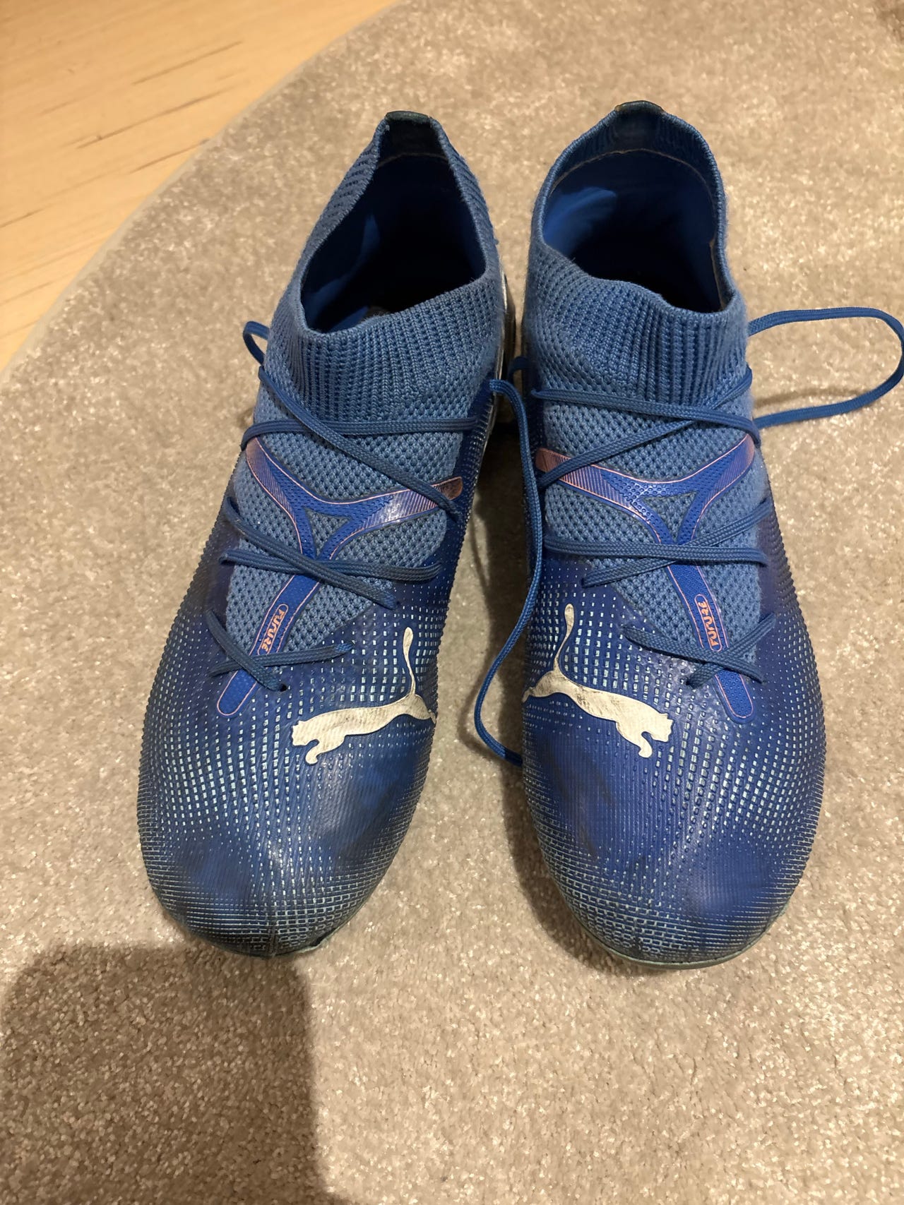 Puma Future Z jalkapallokengät sininen, koko 37.5