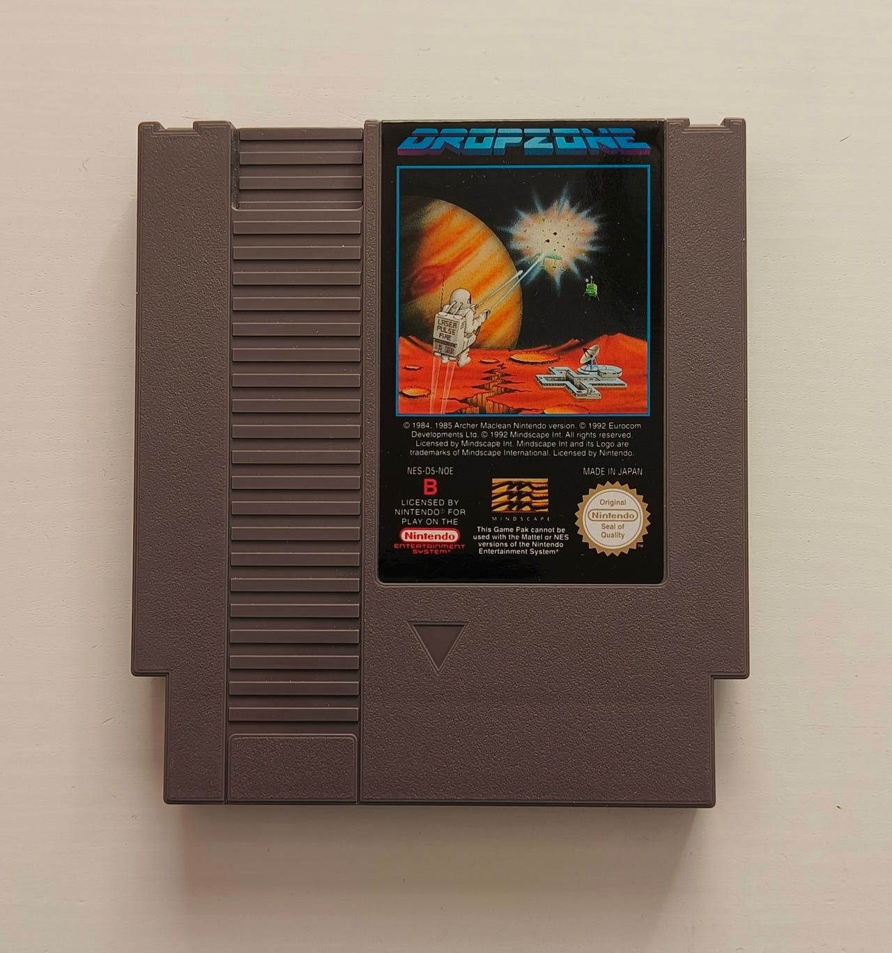 Dropzone, Nintendo Nes
