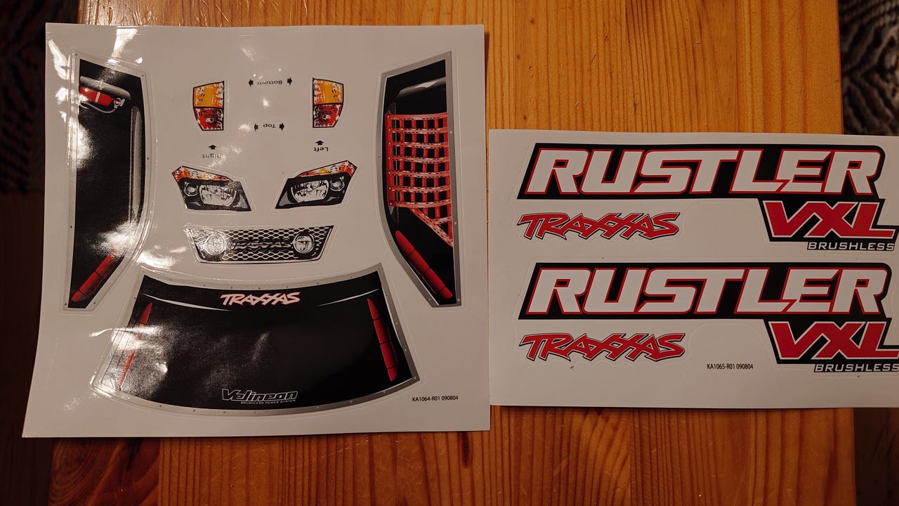 Traxxas rustler koritarrat