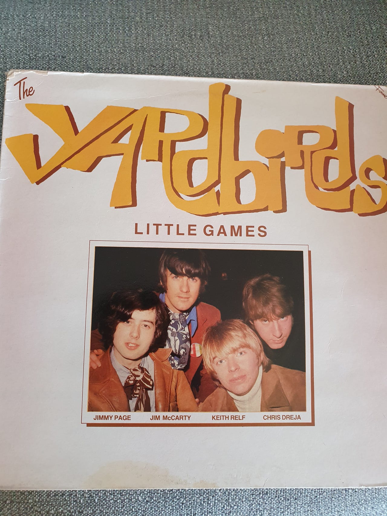 【匿名配送】The Yardbirds – Little Games 紙ジャケ The Yardbirds - Little Games - Sealed Bent Corner LP