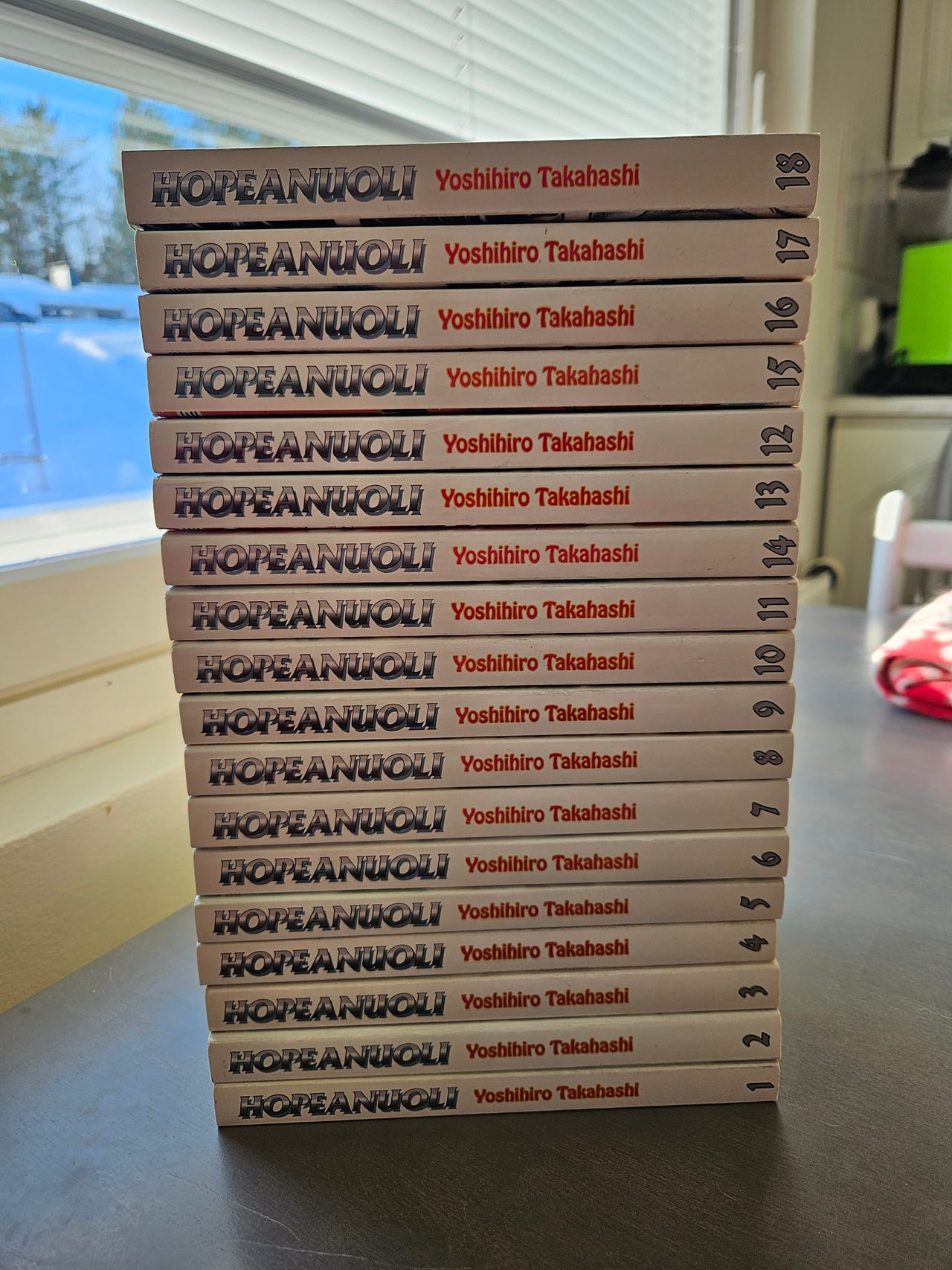 Hopeanuoli osat 1-18