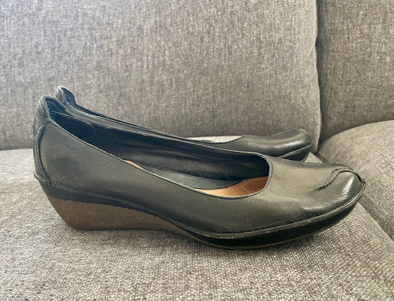 Clarks ballerinat kiilakorolla 6,5