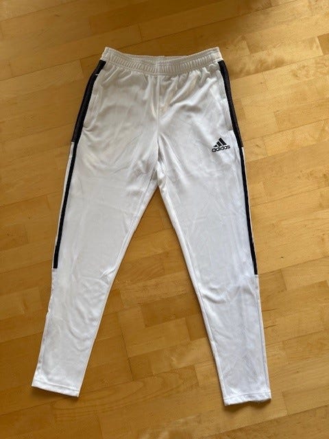 Adidas aeroready valkoiset verryttelyhousut koko S
