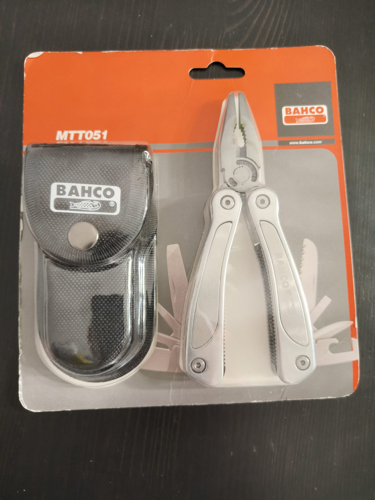 Bahco MTT051 monitoimityökalu kotelolla