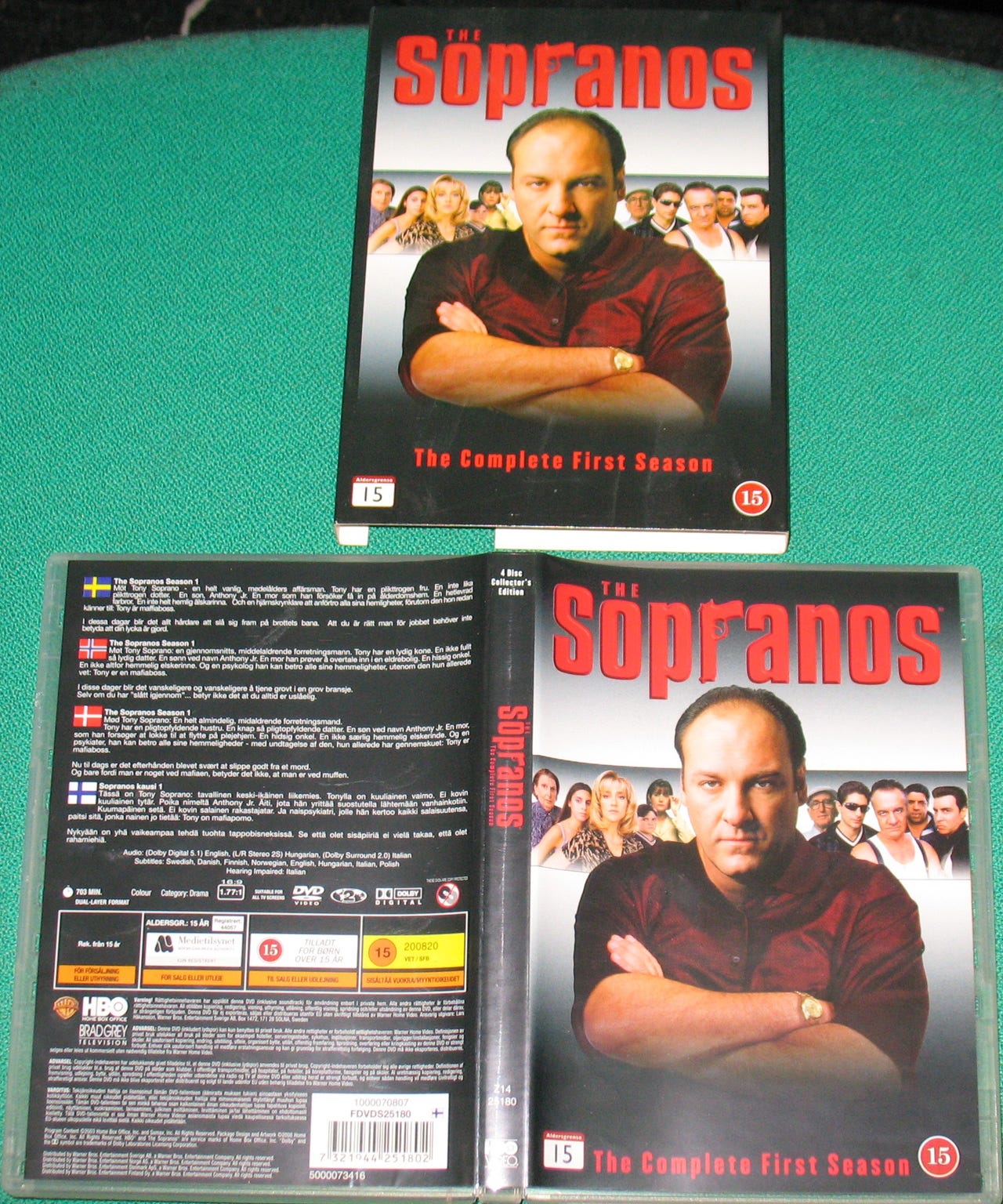 The Sopranos - Kausi 1 (4 x DVD) | Tori